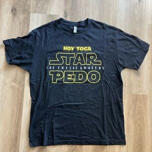 Starwars Funny Men’s T-shirt- EUC